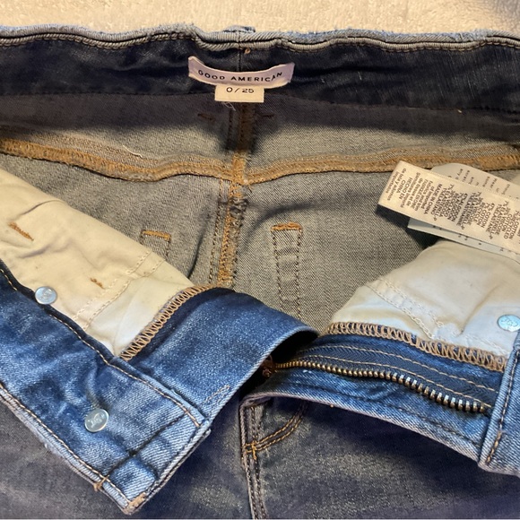 Good American, Good Legs Skinny Jeans BlUE 261 size 0/25 - Picture 5 of 5